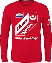 Outerstuff Unisex Youth FIFA World Cup Penalty Long Sleeve Tee