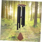 Wind Chimes for Outside Large Deep Tone, 44 Inch Memorial Windchimes, 44" Black
