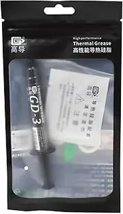 GD-3, 7 Pieces of Net Weight 3 Grams Syringe with Bag Packing Gray Thermal Conductive Grease Paste Silicone Plaster Compound Heat Sink BB3