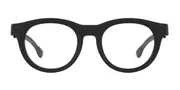 Ic! Berlin IC5078 Glen Black-Matt Men's Glasses Black Size 49 - Private Health Rebate - Blue Light Block Available