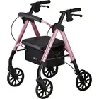 NOVA Star 8 Petite Rollator Walker with Perfect Fit Size System, Lightweight & F