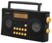 PR-D17 AM/FM-RDS Portable Radio Specially Designed for The Visually Impaired