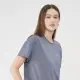 【GIORDANO 佐丹奴】女裝輕薄涼感短袖上衣 G-MOTION系列(24 仿段彩灰黛藍)