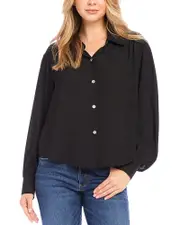 Karen Kane Dropped Shoulder Blouse