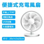 (正品促銷) KASYDOFF可充電USB迷你風扇便攜式桌面風扇安靜風扇強風四檔風力可調整小風扇適用於書桌,家庭辦公室宿