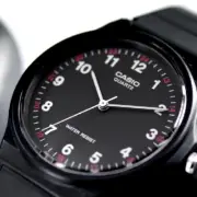 Casio Resin Analog Unisex Men Watch Original New Black MQ-24-1B