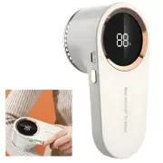 Fabric Shaver, Lint Remover Rechargeable with 6 Leaf Blades, Intelligent Digi...