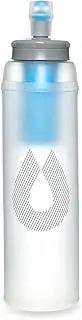 HydraPak UltraFlask+ 500ml - Filtered, Compressible Soft Flask Water Bottle for Hydration Vests and Running Packs with Integrated Water Filter (500ml / 17oz)