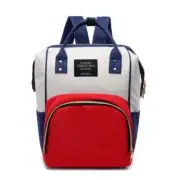 Canvas Mummy Bag Large Capacity Storage Backpack Baby Bottle Insulation Storage