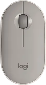 Logitech M350 Pebble Wireless Mouse (Sand)