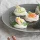 日本製美濃燒繩結盤 盤子 沙拉盤 點心盤 餐盤 菜盤 陶瓷盤 日式餐盤 餐盤 盤 盤子 現貨