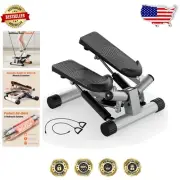 Portable Mini Stair Stepping Machine - Pre-Assembled Fitness Solution with Bands