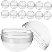 LABRIMP 100pcs Round Vending Machine Capsules for Boys and Girls Party Favors 35mm Toy Capsules Vending Machine Easter Egg Storage