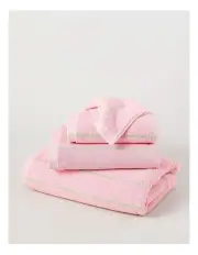 [Vue] Pinstripe Towel Range in Pink