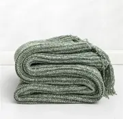 130x160cm Cozy Decorative Knit Woven Throw Blanket Sofa Throw Bed Throw Bed Blanket