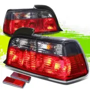 Factory Style Tail Brake Lights for BMW 318 323 325 328i/is M3 92-99 Red Smoked (for: BMW)