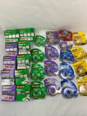 3M Scotch Tape Dispenser Magic YOU CHOOSE Buy More & Save + Combined Shipping