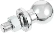 COOLHIYA Tow Ball for Trailer 50mm Diameter Hitch Ball Chrome Plated Lock Washer for Yacht