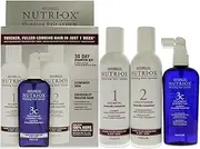 Nutri-Ox Extremely Thin Chemically Treated Hair Starter Kit For Unisex 3 Pc Gift Set