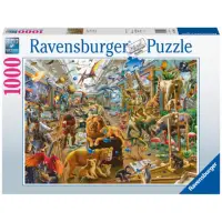 在飛比找momo購物網優惠-【Ravensburger】維寶拼圖 動物畫廊 1000片