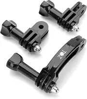 TOZ TZN-S03 Universal Rotary Extension Arm Mount Set for Gopro Hero 7 6 5 4 3 3+ 2 1, GoPro Accessories Kit Extension Arm Adapter Pivot Arm Thumbscrew
