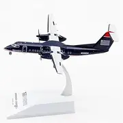Replica Pre-Build Aircraf Diecast Metal 1:200 Scale for Bombardier DASHQ300 ReplicaAircraft Model Collectible Display Collection Gift Display