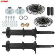 For Go Kart ATV Golf Cart 40" Rear Axle Kit 3 Stud Hub For 5'' Wheels