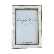 Flair Gifts and Home Mother of Pearl Frame Gold Plated 13 x 18 cm