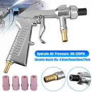 Sandblaster Air Kit Sandblasting Gun Air Siphon Feed Nozzles Sand Blaster Tool