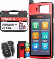 Autel MaxiIM KM100 Key Fob Programmer 2024 Immobilizer Newest Lite of IM508 IM608 60S Key Generation 2PCS Autel IKEY OBD IMMO Learning On 99% Cars Transponder Read Write Simulation Same As KM100X/E