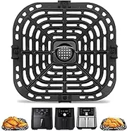 Grill Plate for Instant Pot Vortex Plus 6 in 1 6 QT and Gourmia GAF735 6 QT Air Fryer - Accessories Replacement Tray Rack Parts, Crisper Plate, Dishwasher Safe