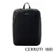 【CERRUTI 1881】頂級義大利小牛皮後背包 CEZA05934M 全新專櫃展示品(黑色)
