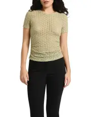 [Marcs] Simba Lace Tee in Green