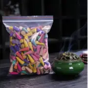 60PCS Natural Incense Cones Mixed Flavor Backflow, Floral, Lavender, Sandalwood