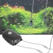 Mini Oxygen Compressor Single Double Outlet Aquarium Air Pump Fish Tank
