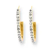 14k Dia Earrings