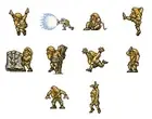2.5" Metal Slug Prisoner Pixel Art Sprite Glossy Waterproof Vinyl Sticker