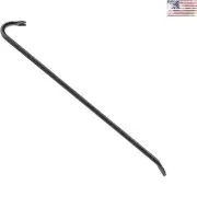 Sturdy Heavy-Duty Drop Forged Wrecking Bar - Nail Puller/Chisel - 36 Inch