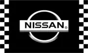 NIssan Checkered Racing 3x5 Ft Banner Flag Car Racing Show Garage Wall Workshop