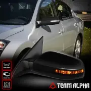 Fits 2007-2012 Altima Sedan [POWER+SIGNAL] Left Side Manual Fold OE Style Mirror