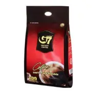 G7 Pure Black Instant Coffee Vietnamese Coffee By Trung Nguyen 200g (2g×100T)