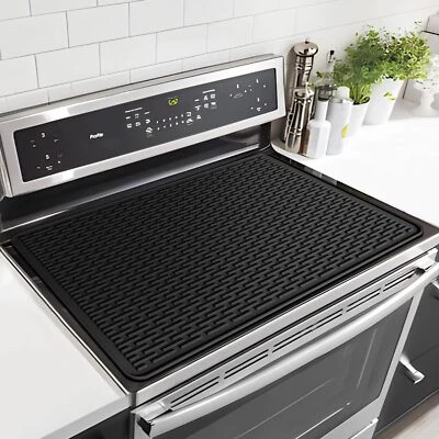 28"x20" Silicone Stove Top Cover Mat Electric Stove Top Protector Cooktop Cover