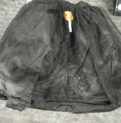 Adult Light-Up Tutu Halloween Costume Accessory Skirt Black