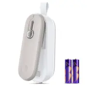 Mini Bag Sealer,Bag Sealer with Cutter 2 in 1 Heat Sealer, Portable Chip Seal...