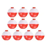 1.25 Inch Fishing Bobbers, 20 Pack Plastic Push Button Round Fishing Float