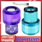 HEPA Filter for Dyson V11 (SV14) and V15 Detect Vacuum Cleaners, Washable Air