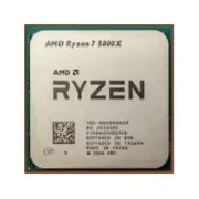 TRAY AMD CPU Processor Ryzen R7 5800X Cores 8 Threads 16 3.8Ghz Up to 4.7Ghz