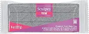 Premo Sculpey Polymer Clay 8oz-Gray Granite -PE08-5065