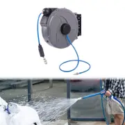 Retractable Air Hose Reel Air Hose Holder for Garage Workshop Outdoor Use