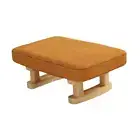 Small Foot Stool Ottoman Soft Padded Foot Stool for Bedroom Desk Living